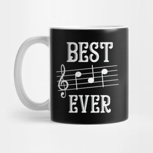 best dad ever music notes Mug